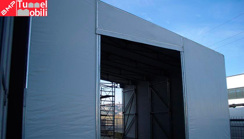 copertura in pvc monopendente copertura in pvc monopendente per Italfimet