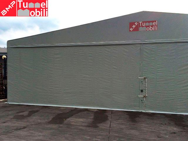 capannoni mobili industriali con tende