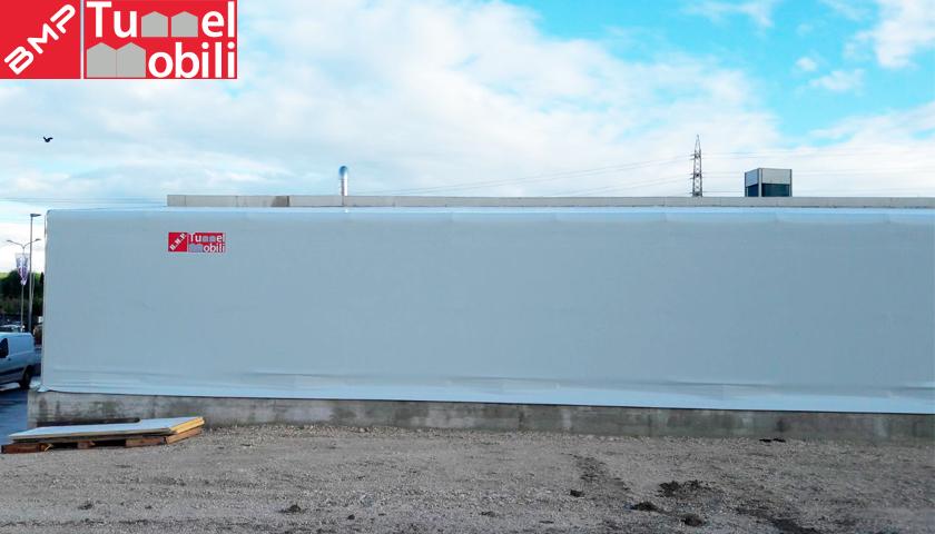 Capannoni industriali per un supermercati: conad scegli tunnel mobili Mobili industriali roma