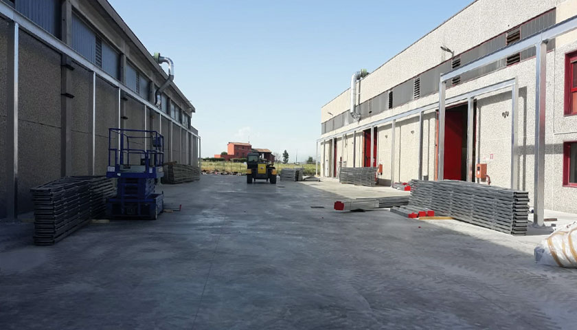 vista prima della costruzione