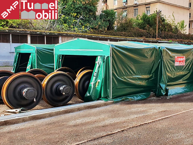 capannoni retrattili Roma