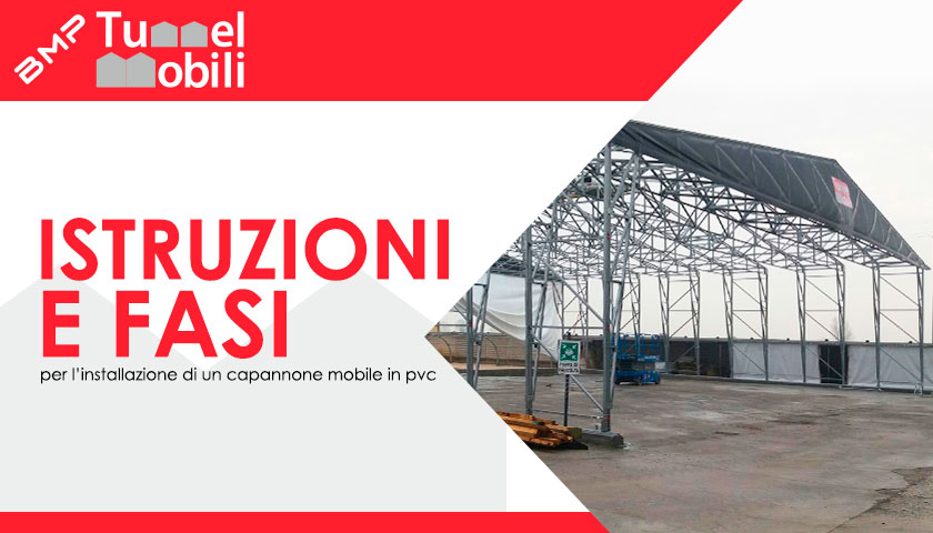 fasi installazioni capannoni