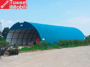 Capannone Agricolo Montato In Provincia Di Pavia Tunnelmobili