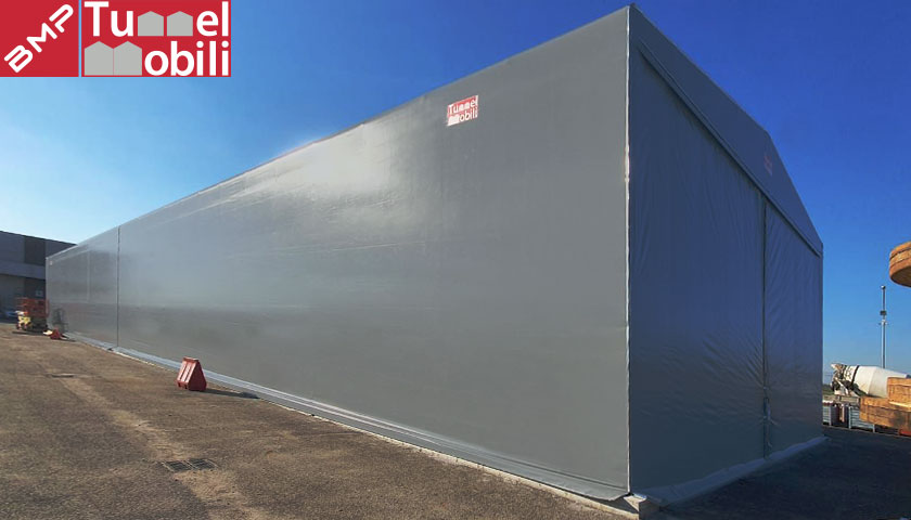 Tunnel pvc Colas Rail