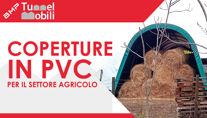 Coperture in pvc per il settore agricol