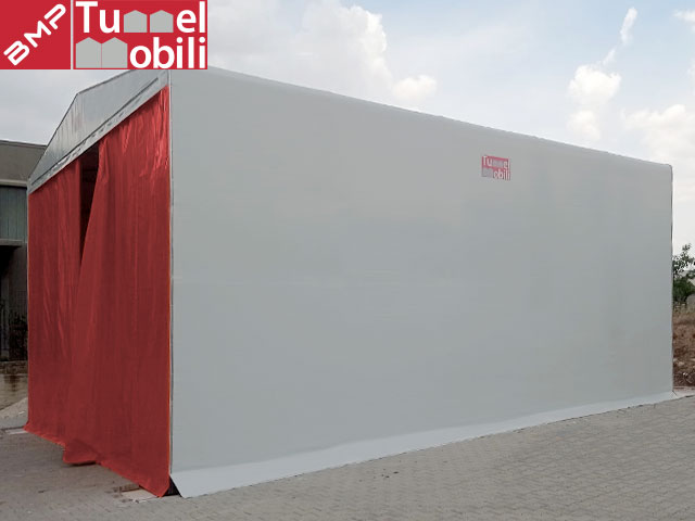 Avviso da Tunnel Mobili: il “Rosso Ferrari” dona molto sui capannoni mobili indipendenti